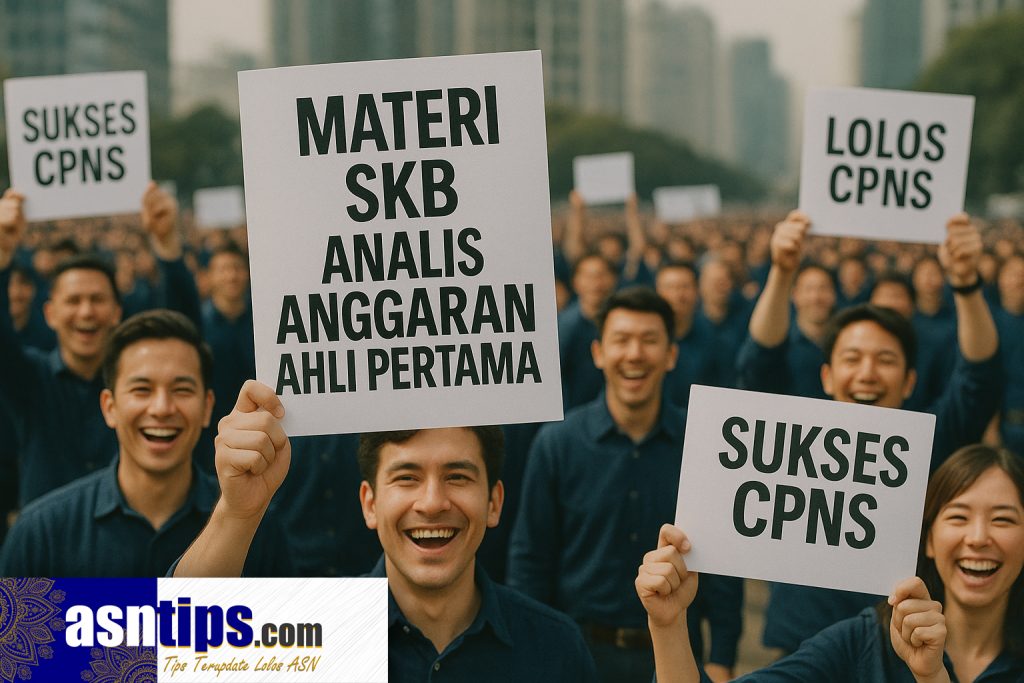 Materi SKB Analis Anggaran Ahli Pertama